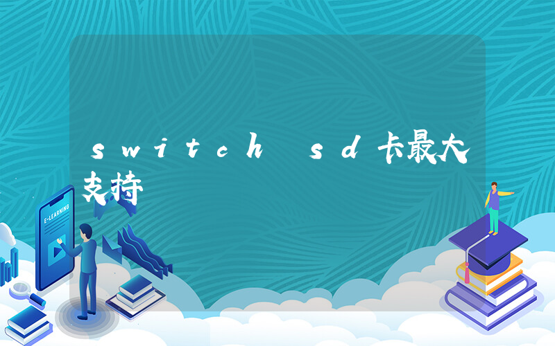 switch sd卡最大支持插圖